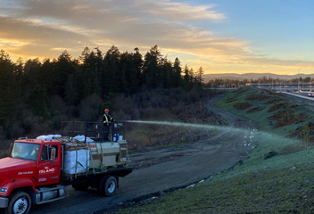 Commercial Hydroseeding on Vancouver Island