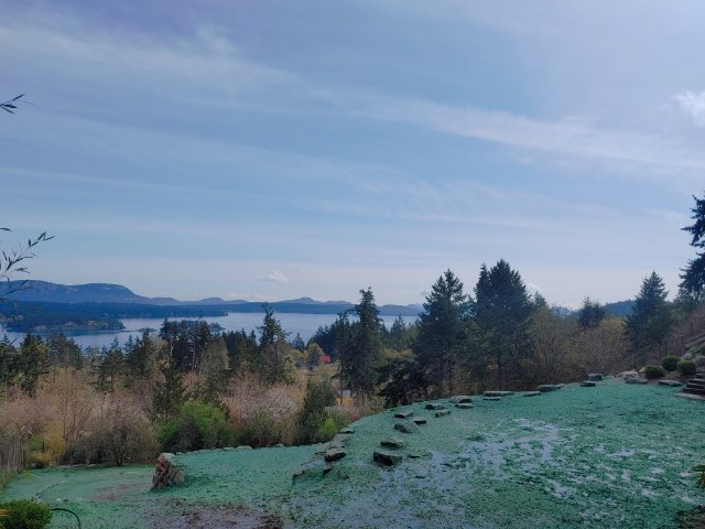 Hydroseeding on Vancouver Island