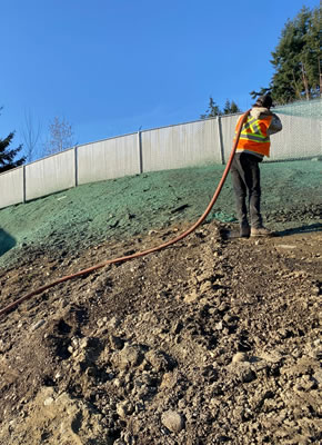 Vancouver Island Commercial Hydroseeding